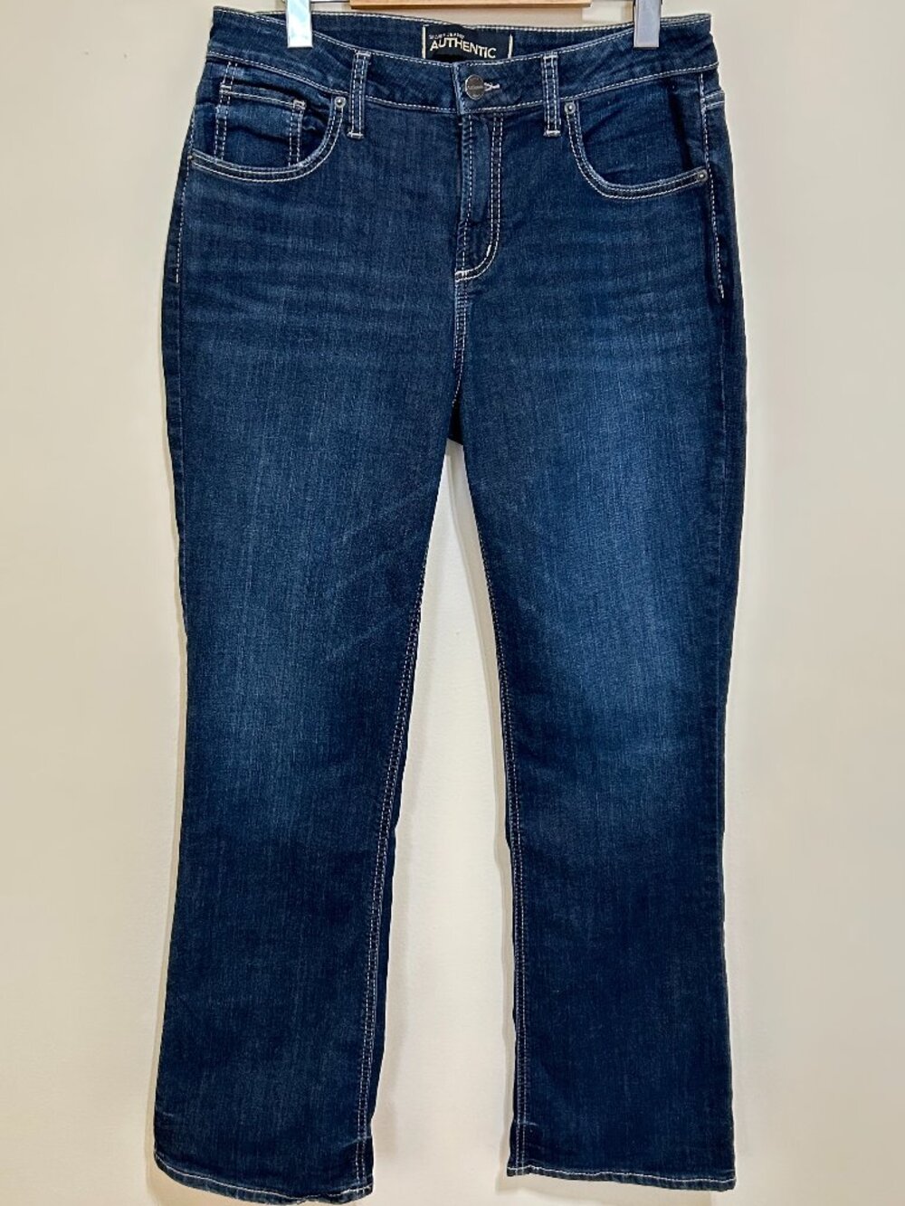 Silver Jeans The Curvey High Boot Cut Blue Size 31